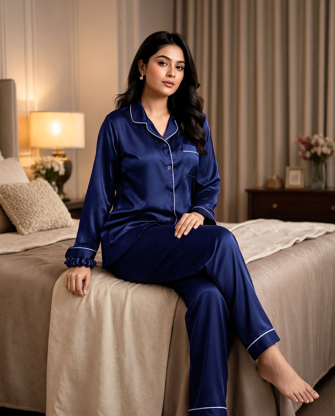 Arban Store Premium Satin Silk PJ Set – 8 Colors